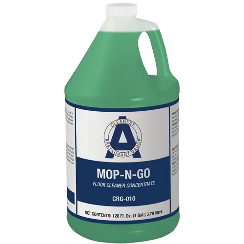 Maxim Mop & Go Traction Organic Floor Cleaner Concentrate Floor Cleaner 1 GAL Neutral Green - pack of 4 Maxim Mop & Go Traction Organic Floor Cleaner Concentrate Floor Cleaner 1 GAL Neutral Green - pack of 4