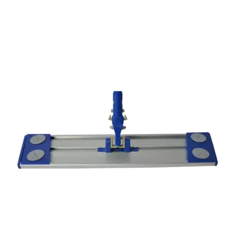 Mop Head Frame 24 IN Aluminum Plastic Hook & Loop Backing Velcro Lockable Mop Head Frame 24 IN Aluminum Plastic Hook & Loop Backing Velcro Lockable