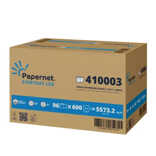 Heavenly Soft Everyday Use Toilet Paper & Tissue Roll 3.5IN X175FT 2PLY White Embossed - pack of 96 Heavenly Soft Everyday Use Toilet Paper & Tissue Roll 3.5IN X175FT 2PLY White Embossed - pack of 96