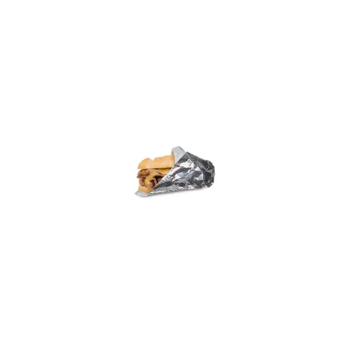 Bagcraft Sandwich Foil Sheets 10.5X13 IN Silver - pack of 2000 Bagcraft Sandwich Foil Sheets 10.5X13 IN Silver - pack of 2000