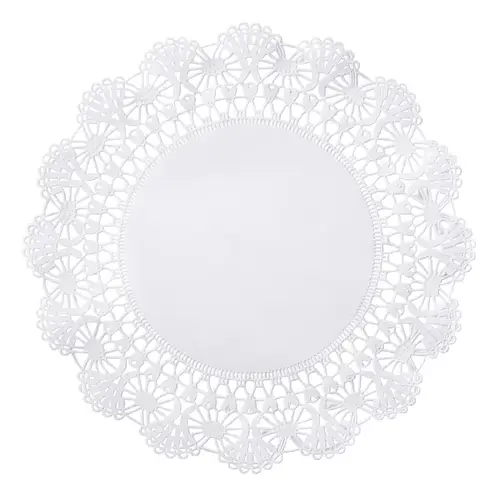 Cambridge Doily 12 IN Paper White Lace Round - pack of 4000 Cambridge Doily 12 IN Paper White Lace Round - pack of 4000