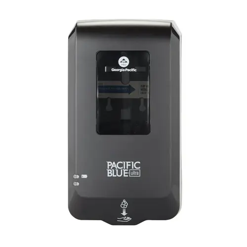 Pacific Blue Ultra Soap Dispenser 11.72X6.54X4 IN Black Automatic Pacific Blue Ultra Soap Dispenser 11.72X6.54X4 IN Black Automatic