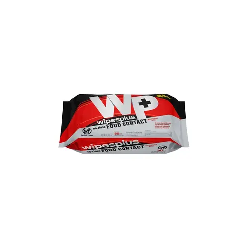 WipesPlus Table Turner Disinfectant Food Contact Hard Surface Wipe Bactericidal White - pack of 12 WipesPlus Table Turner Disinfectant Food Contact Hard Surface Wipe Bactericidal White - pack of 12