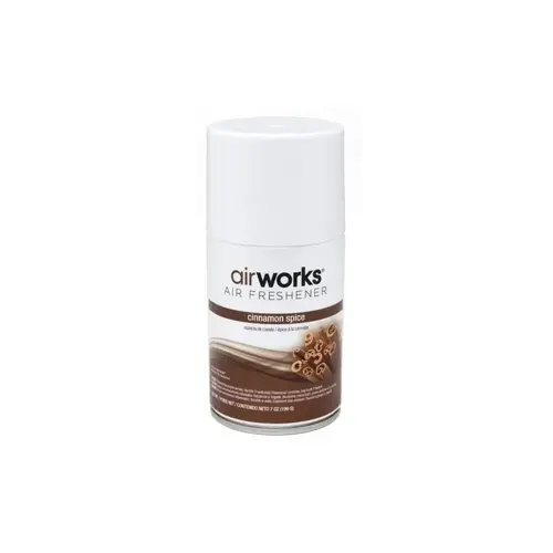 AirWorks Air Freshener Cinnamon Spice Aerosol 7 OZ Refill - pack of 12 AirWorks Air Freshener Cinnamon Spice Aerosol 7 OZ Refill - pack of 12