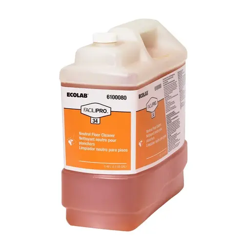 FaciliPro #34 Floor Cleaner 2.5 GAL Neutral High Performance FaciliPro #34 Floor Cleaner 2.5 GAL Neutral High Performance