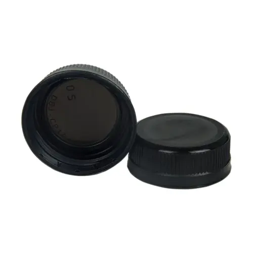 Cap Black For Screw Top Clear Bottles - pack of 2500 Cap Black For Screw Top Clear Bottles - pack of 2500