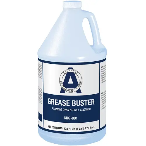 Grease Buster Foaming Oven & Grill Cleaner Citrus Scent Oven & Grill Cleaner 1 GAL Foam RTU Brown - pack of 4 Grease Buster Foaming Oven & Grill Cleaner Citrus Scent Oven & Grill Cleaner 1 GAL Foam RTU Brown - pack of 4