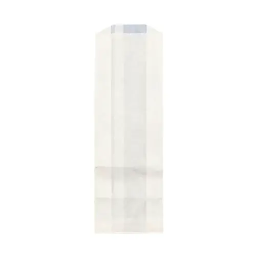 Bread Bag 4X2X12 IN Bleached Kraft Paper White Gusset - pack of 1000 Bread Bag 4X2X12 IN Bleached Kraft Paper White Gusset - pack of 1000