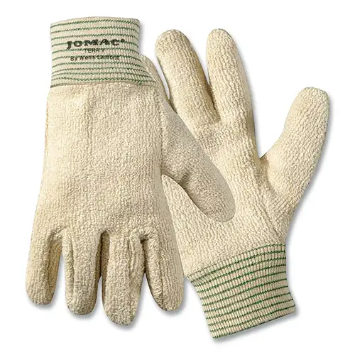 HEAVYWEIGHT TERRY CLOTH GLOVE, KNIT WRIST, L - 2 per pack x 6 packs HEAVYWEIGHT TERRY CLOTH GLOVE, KNIT WRIST, L - 2 per pack x 6 packs