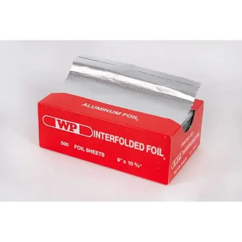 Western Plastic Aluminum Foil Pop-Up Sheets 9 X 10. - pack of 6 Western Plastic Aluminum Foil Pop-Up Sheets 9 X 10. - pack of 6