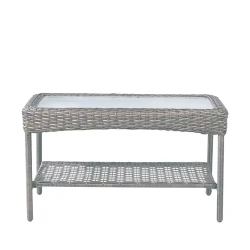 COFFEE TABLE STKG WICKER BROWN COFFEE TABLE STKG WICKER BROWN