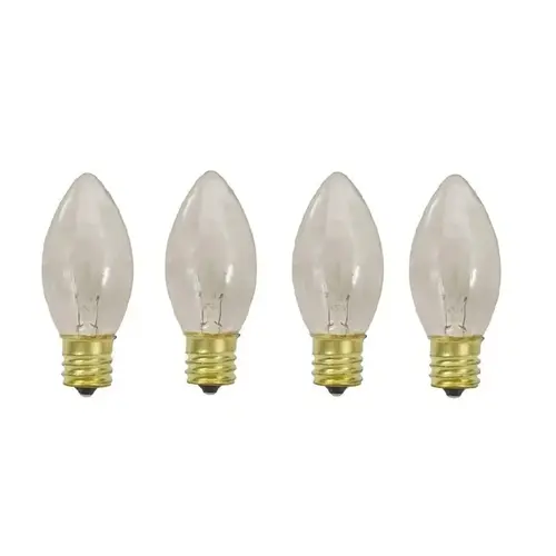 Santas Forest Filament Bulb, C9 Lamp Base - pack of 4 Santas Forest Filament Bulb, C9 Lamp Base - pack of 4