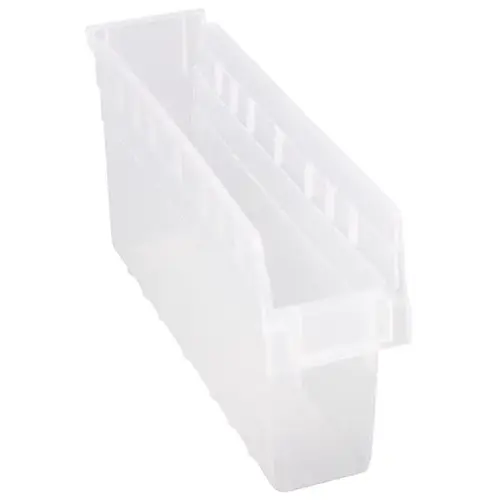 Shelf Bin 17-7/8"L X 4-1/8"W X 8"H Black - pack of 20 Shelf Bin 17-7/8"L X 4-1/8"W X 8"H Black - pack of 20