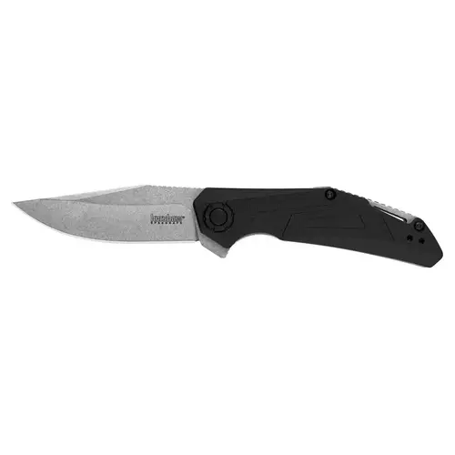 Kershaw Camshaft Series Pocket Knife, 3 in L Blade, Steel Blade, Contoured Handle, Black Handle Kershaw Camshaft Series Pocket Knife, 3 in L Blade, Steel Blade, Contoured Handle, Black Handle