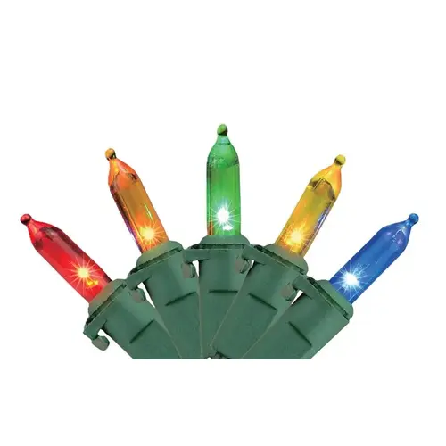 Santas Forest Chaser Light, 125 V, 150-Lamp, Multi-Color, 20,000 hr Average Life, 40 ft L Santas Forest Chaser Light, 125 V, 150-Lamp, Multi-Color, 20,000 hr Average Life, 40 ft L