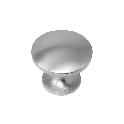 Laurey Wellington Series Cabinet Knob, 0.86 in Projection, Zinc, Satin Nickel Laurey Wellington Series Cabinet Knob, 0.86 in Projection, Zinc, Satin Nickel