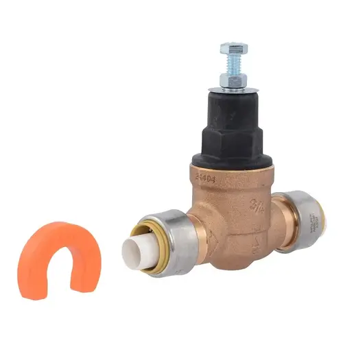 SharkBite EB45 Series Pressure Regulating Valve, 3/4 in Connection, Pushfit, 10 to 70 psi Regulating SharkBite EB45 Series Pressure Regulating Valve, 3/4 in Connection, Pushfit, 10 to 70 psi Regulating