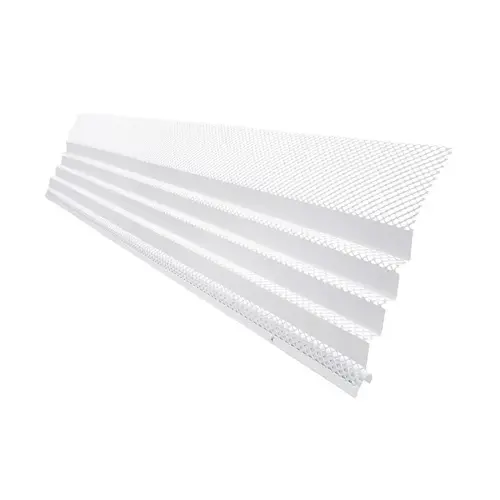 Metal Mesh Gutter Guard, White, 36" Length Metal Mesh Gutter Guard, White, 36" Length