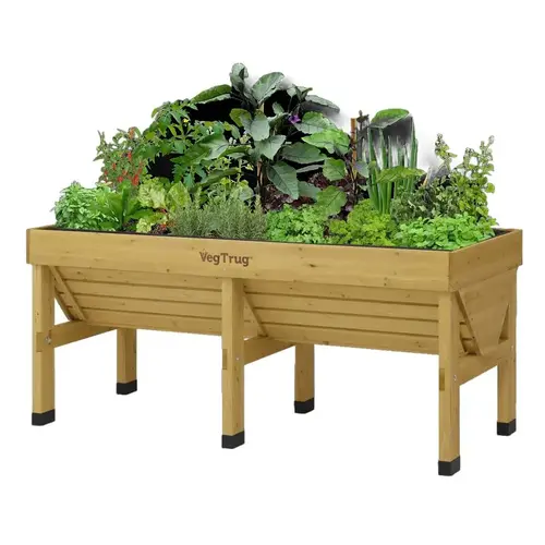 VegTrug Classic VTNMD0367 Raised Bed Planter, 183 cm L, 76 cm W, 80 cm H, Cedar Wood, Natural VegTrug Classic VTNMD0367 Raised Bed Planter, 183 cm L, 76 cm W, 80 cm H, Cedar Wood, Natural