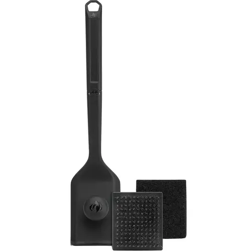 Napoleon Pro Series Premium Dual Head Grill Brush, Stainless Steel Bristle, Slip-Resistant Grip Handle Napoleon Pro Series Premium Dual Head Grill Brush, Stainless Steel Bristle, Slip-Resistant Grip Handle