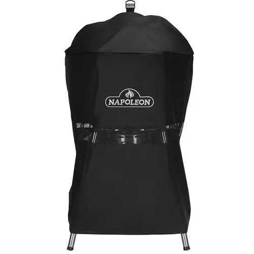 Napoleon Grill Cover, 46.65 in W, 43.7 in D, Polyester, Black Napoleon Grill Cover, 46.65 in W, 43.7 in D, Polyester, Black