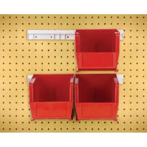 Red Ultra Hanging Systems With Two 12l In Plastic Rail Red Ultra Hanging Systems With Two 12l In Plastic Rail