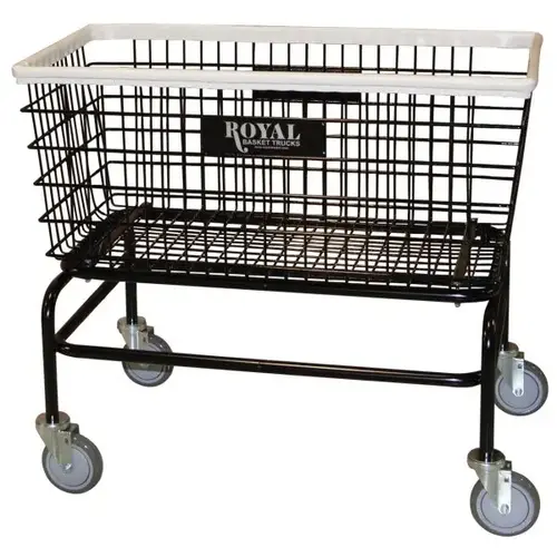 Large Wire Laundry Cart, No Hanger Large Wire Laundry Cart, No Hanger