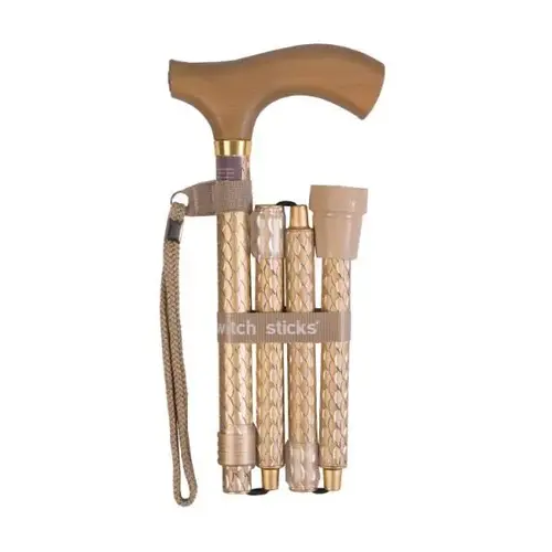 Switch Stick Designer Walking Stick/cane, Adjustable, Pearl Gold Switch Stick Designer Walking Stick/cane, Adjustable, Pearl Gold
