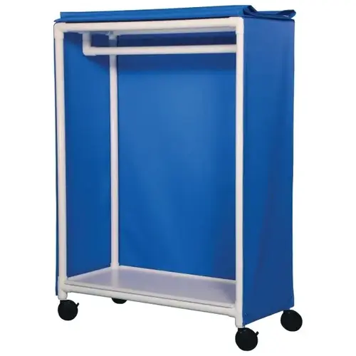 Covered Side Garment Rack 41 Inch Hang Bar Covered Side Garment Rack 41 Inch Hang Bar