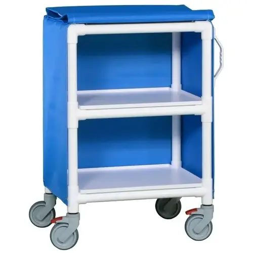 2 Shelf Multi-Purpose Cart In Blue 2 Shelf Multi-Purpose Cart In Blue