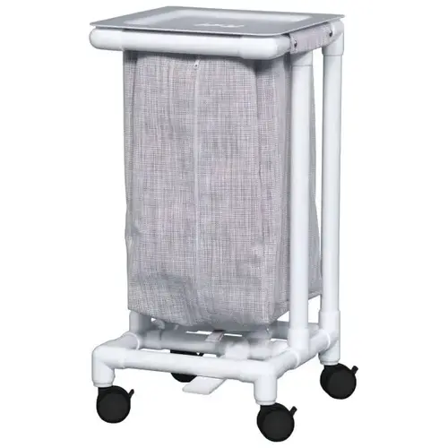 Standard Single Hamper With Foot Pedal Cap Linen Mesh Standard Single Hamper With Foot Pedal Cap Linen Mesh
