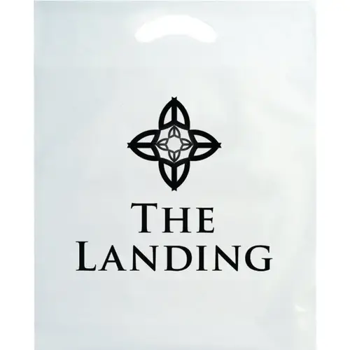 Custom Economical Plastic Bags, Polyethylene, Small, Clear With 1 Color Imprint Custom Economical Plastic Bags, Polyethylene, Small, Clear With 1 Color Imprint