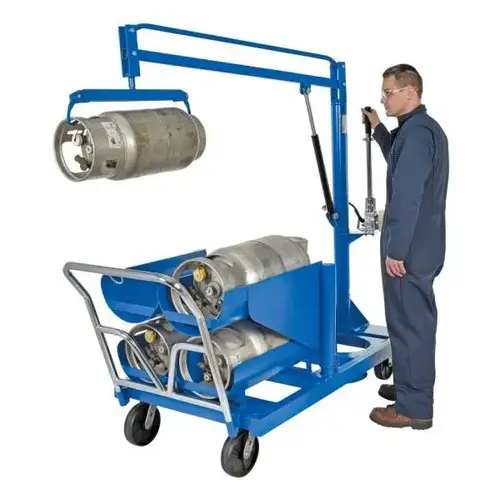 Lp-6 Lp Tank Truck With 6 Lb. Tank Capacity- Blue Lp-6 Lp Tank Truck With 6 Lb. Tank Capacity- Blue