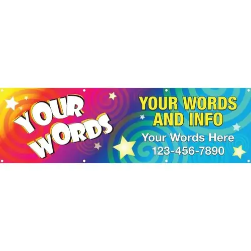 Semi-Custom Move-In-Madness Horizontal Banner, 20 ft X 4 ft Semi-Custom Move-In-Madness Horizontal Banner, 20 ft X 4 ft