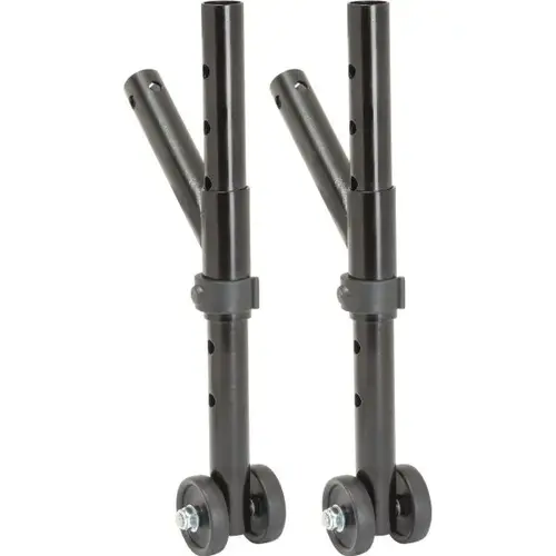 Rear Anti Tippers - Push Button Style With Rollers - 1 Pair Rear Anti Tippers - Push Button Style With Rollers - 1 Pair
