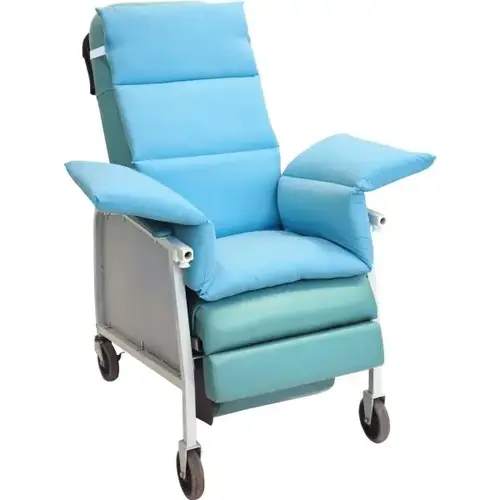 Geri-Chair Comfort Seat Light Blue - 18w X 47"L Geri-Chair Comfort Seat Light Blue - 18w X 47"L