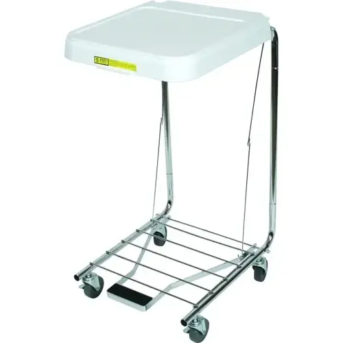 Medium Duty Rolling Healthcare Hamper With Foot Pedal Medium Duty Rolling Healthcare Hamper With Foot Pedal