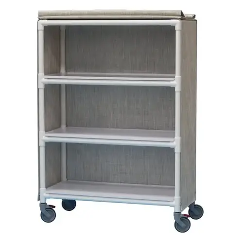 Linen Cart Large 3-Shelf Linen Linen Cart Large 3-Shelf Linen