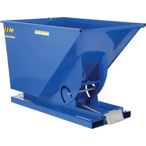 Self-Dumping Hopper Light Duty 1.5 Cubic Yards 2,000 Pounds Capacity Self-Dumping Hopper Light Duty 1.5 Cubic Yards 2,000 Pounds Capacity