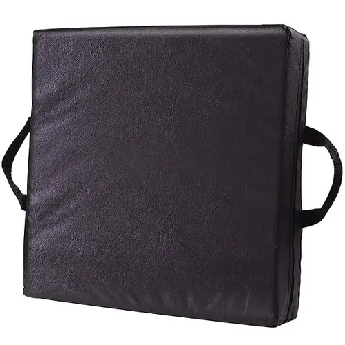 Seat Cushion/support, Standard Foam, 16"x16"x4", Black Seat Cushion/support, Standard Foam, 16"x16"x4", Black