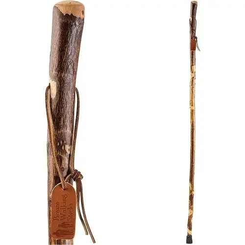 48" Free Form Hawthorn Wood Walking Stick Hiking/trekking Pole, Usa Made 48" Free Form Hawthorn Wood Walking Stick Hiking/trekking Pole, Usa Made