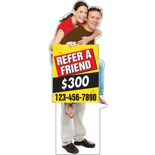 Life Size Semi-Custom Character Cutouts, Friends, 29 X 59 Life Size Semi-Custom Character Cutouts, Friends, 29 X 59