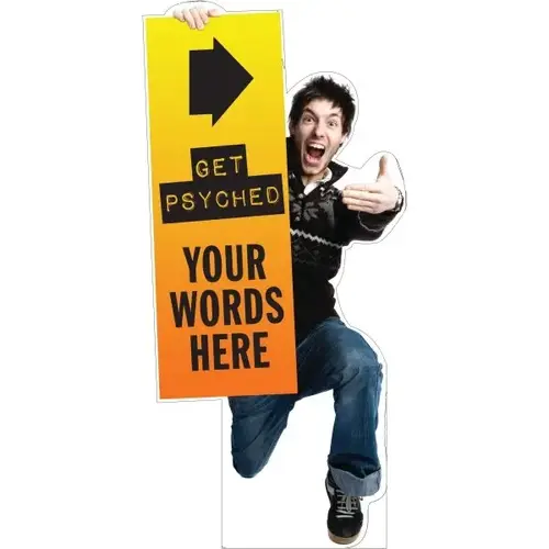 Life Size Semi-Custom Character Cutouts, Cool Dude, 29 X 59 Life Size Semi-Custom Character Cutouts, Cool Dude, 29 X 59
