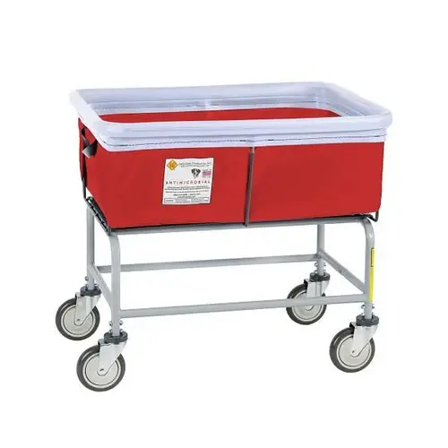 Antimicrobial Elevated Vinyl Bumper Truck 3 Bushel Red Antimicrobial Elevated Vinyl Bumper Truck 3 Bushel Red