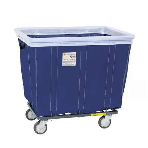 Antimicrobial Vinyl Bumper Truck 6 Bushel Navy Antimicrobial Vinyl Bumper Truck 6 Bushel Navy