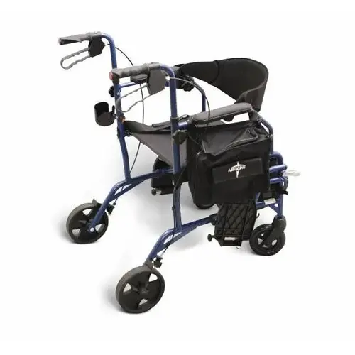 Industries Blue Transport Chair Industries Blue Transport Chair