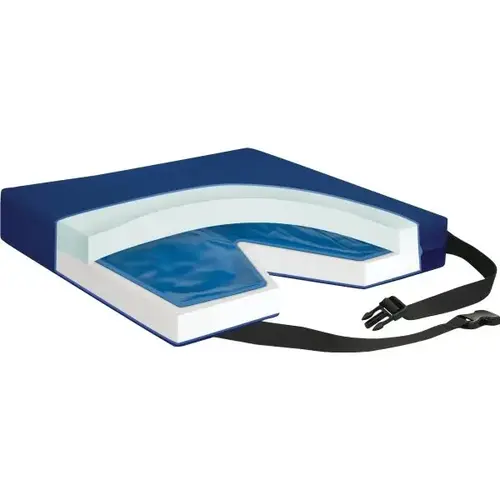 Value Coccyx Flat Gel-Foam Cushion 20x16x2" Value Coccyx Flat Gel-Foam Cushion 20x16x2"