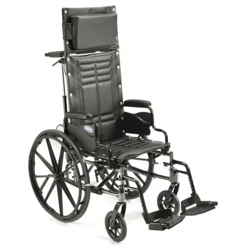 Sx5 Reclining Wheelchair 18"X16" Desk Length Swing Away Footrests Composite Sx5 Reclining Wheelchair 18"X16" Desk Length Swing Away Footrests Composite