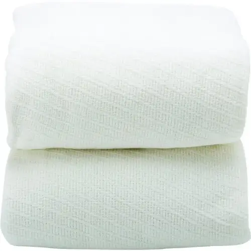 Martex Blanket Queen 90x90 White - pack of 2 Martex Blanket Queen 90x90 White - pack of 2