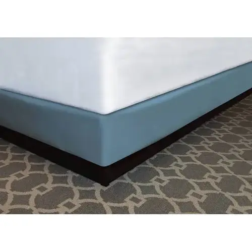 Box Spring Quickwrap, Wedgewood, Polyester Shantung, King 9", 76x80x8.5-9.5" - pack of 12 Box Spring Quickwrap, Wedgewood, Polyester Shantung, King 9", 76x80x8.5-9.5" - pack of 12